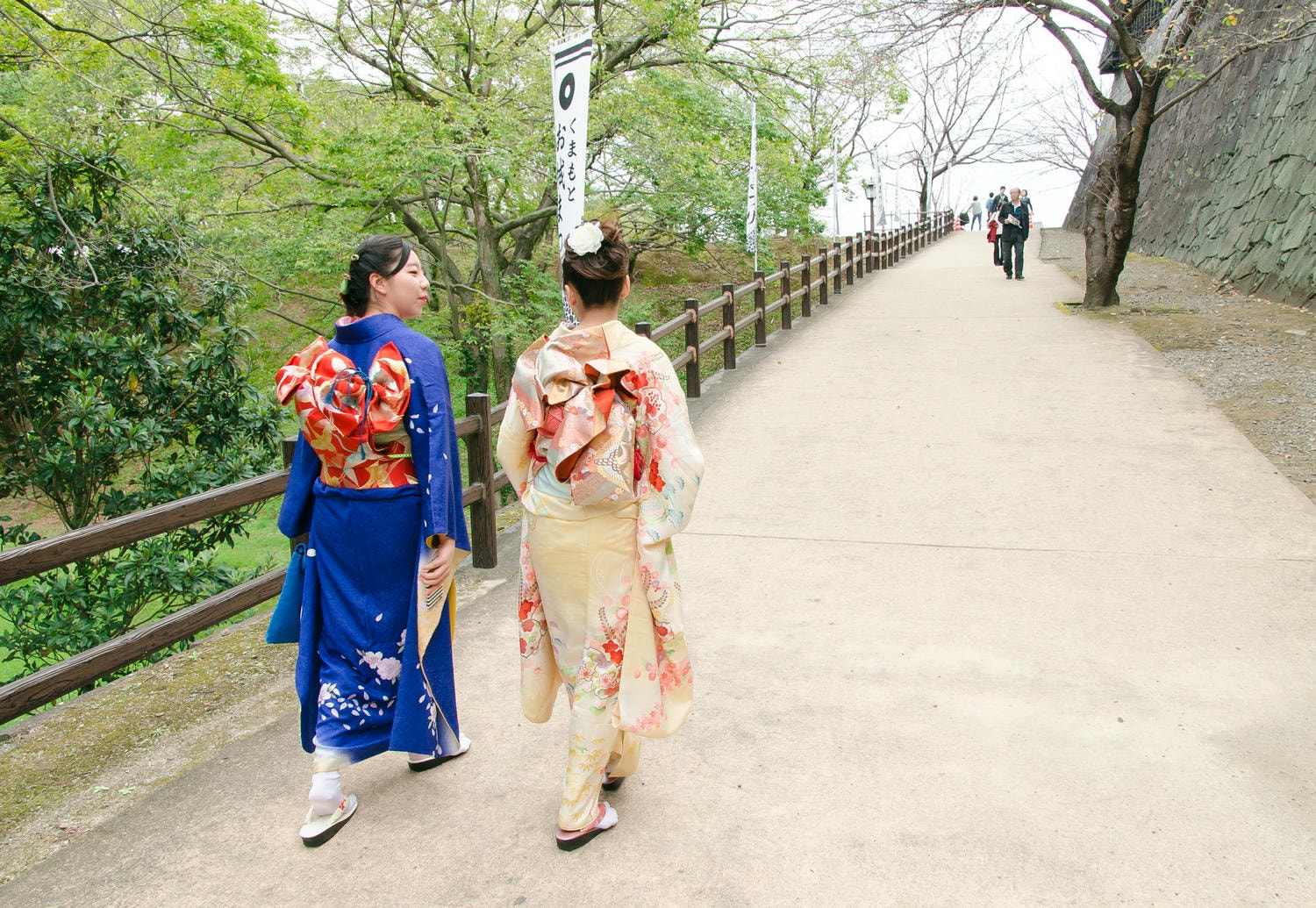 【熊本留學】穿著日本最美和服「振袖」漫步熊本城 - 第15張圖